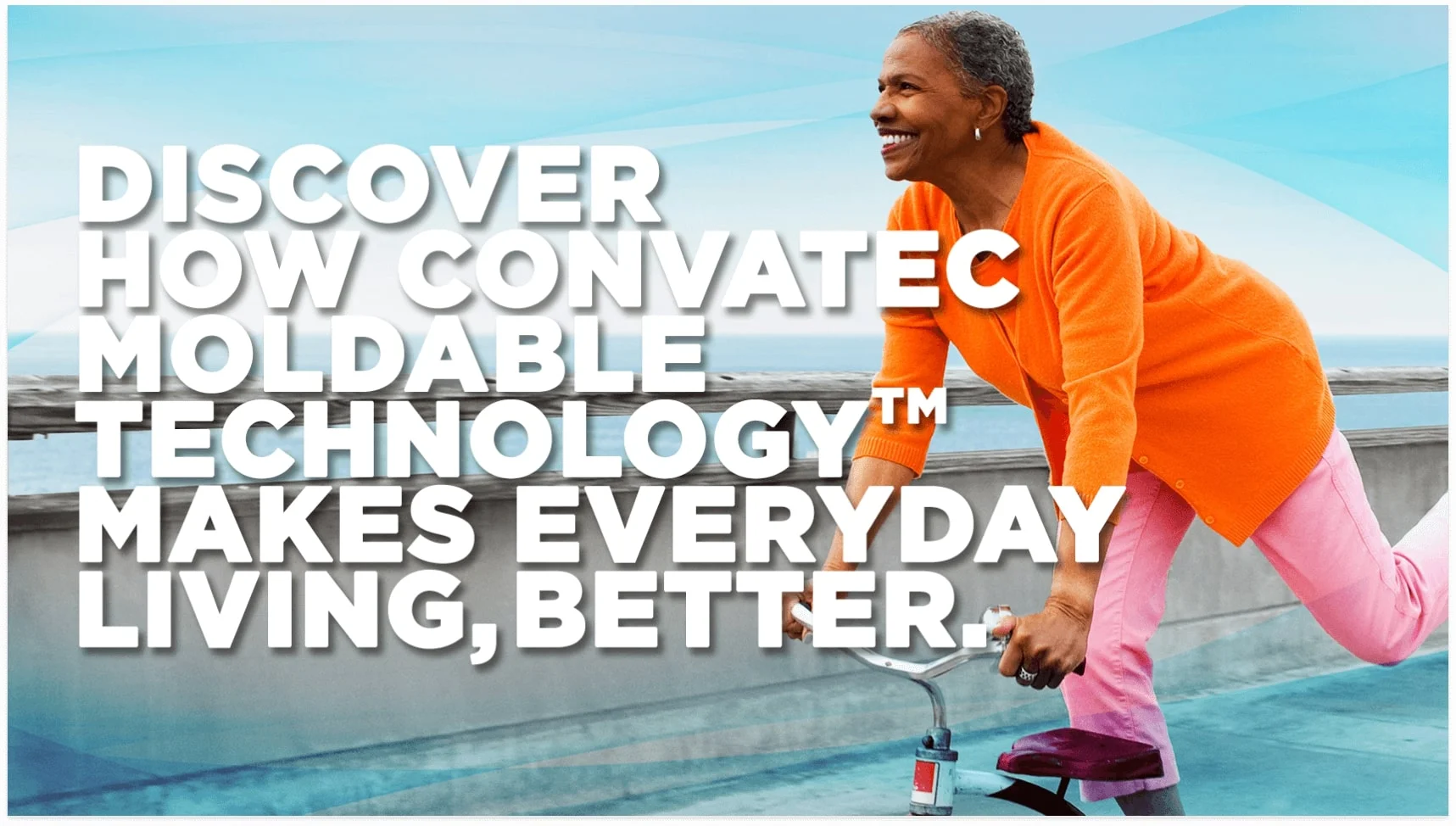 a woman in an orange shirt