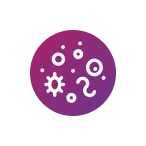 A purple circle with microbial cells indicates that ConvaMax™ is compatible with Aquacel® Ag+ Extra™ for biofilm management.