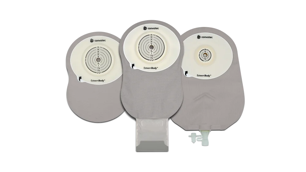 Esteem Body Beutel in warm grau